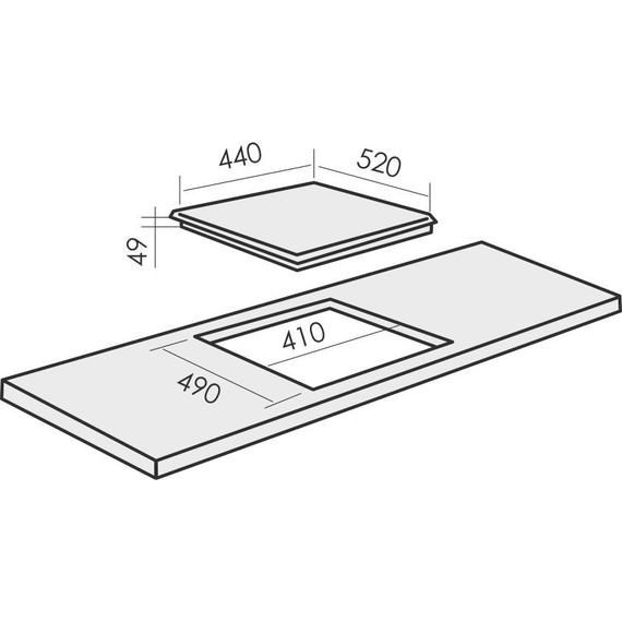 Газовая варочная поверхность MBS PG-453IV - фото 2