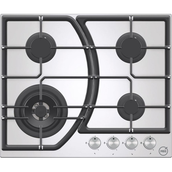 Газовая варочная поверхность MBS PG-610WH (белое стекло) - фото 