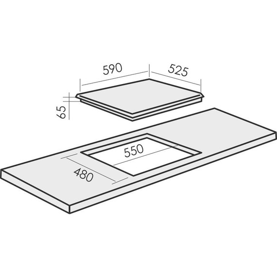 Комбинированная варочная панель MBS PG-641 - фото 2