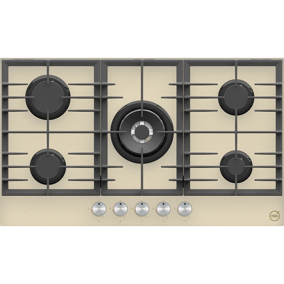 Газовая варочная поверхность MBS PG-905IV (слоновая кость стекло) - фото 