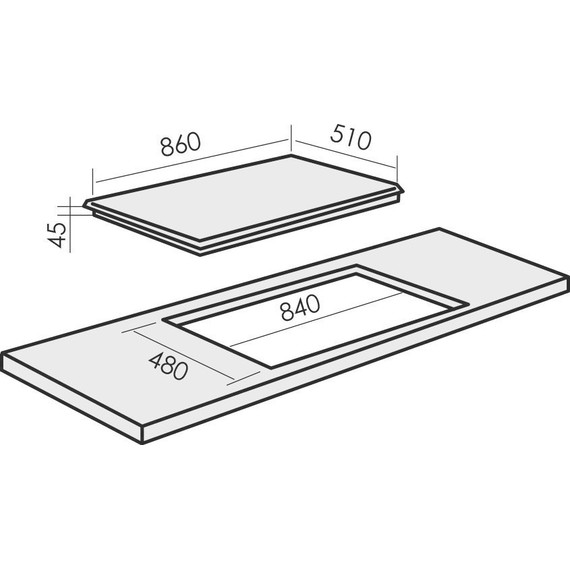 Газовая варочная поверхность MBS PG-908BL (чёрное стекло) - фото 2