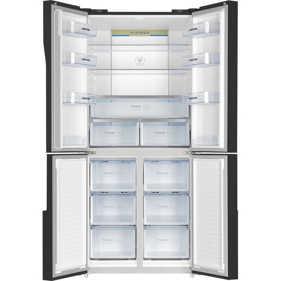 Холодильник Side by Side Maunfeld MFF181NFB - фото 3