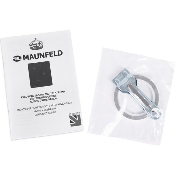 Индукционная варочная поверхность Maunfeld MVI45.3HZ.3BT-BK - фото 10