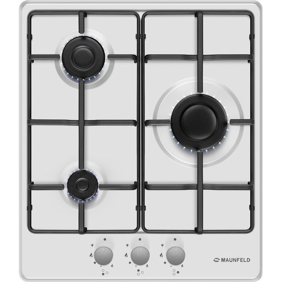 Газовая варочная поверхность Maunfeld EGHE.43.3STS-EW - фото 