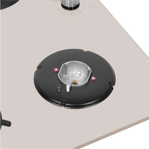 Газовая варочная поверхность Maunfeld EGHG.64.1CBG/G (бежевое стекло) - фото 7