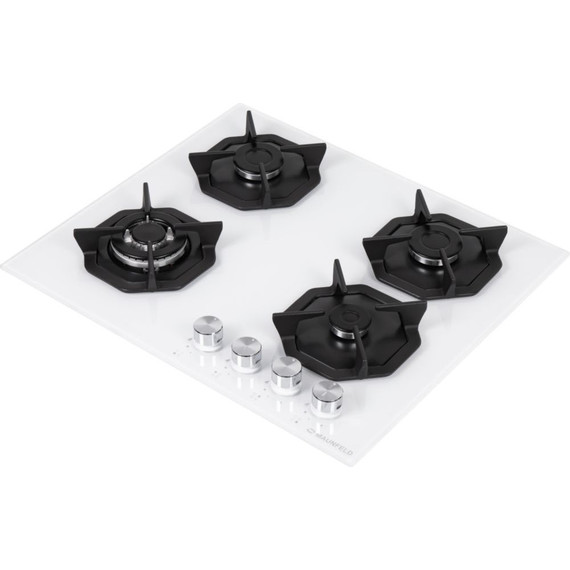 Газовая варочная поверхность Maunfeld EGHG.64.23CW\G (белое стекло) - фото 5