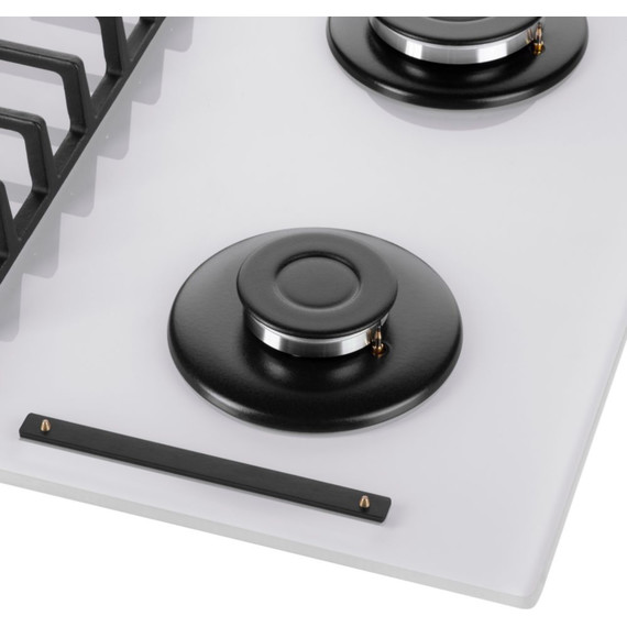 Газовая варочная поверхность Maunfeld EGHG.64.6CW/G (белое стекло) - фото 13