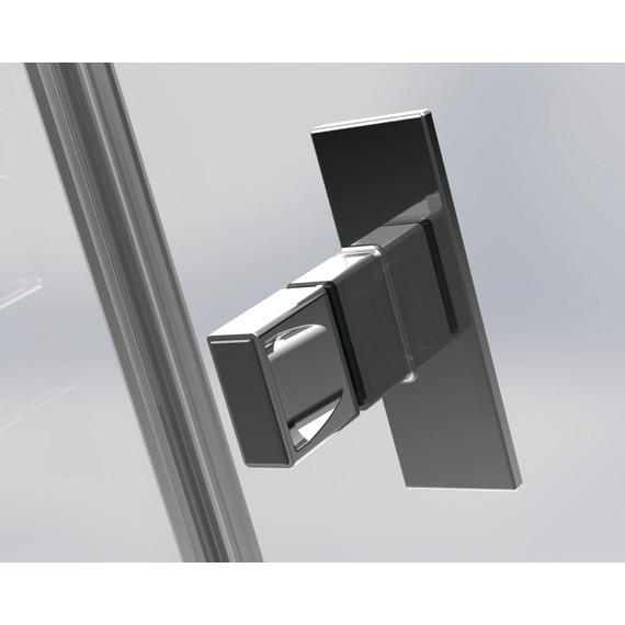 Душевая дверь Radaway Nes 8 DWD II 190 см W2 (стекло 8 мм), хром/прозрачное - фото 4