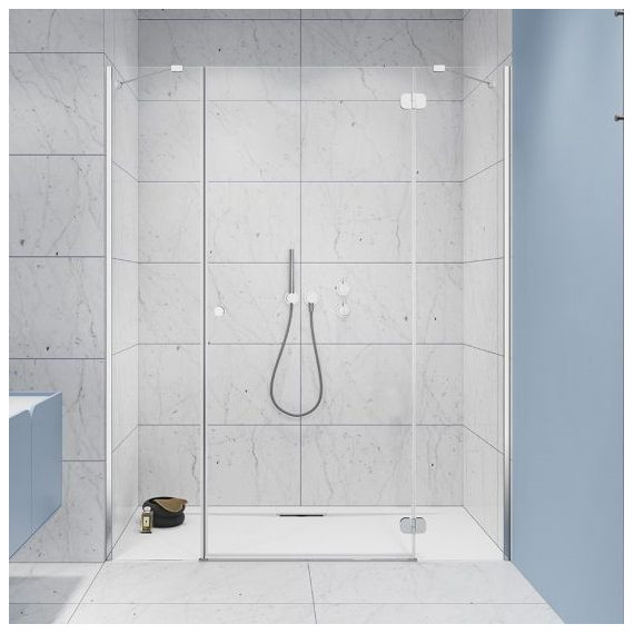 Душевая дверь Radaway Torrenta DWJS 190 см R, хром/прозрачное - фото 