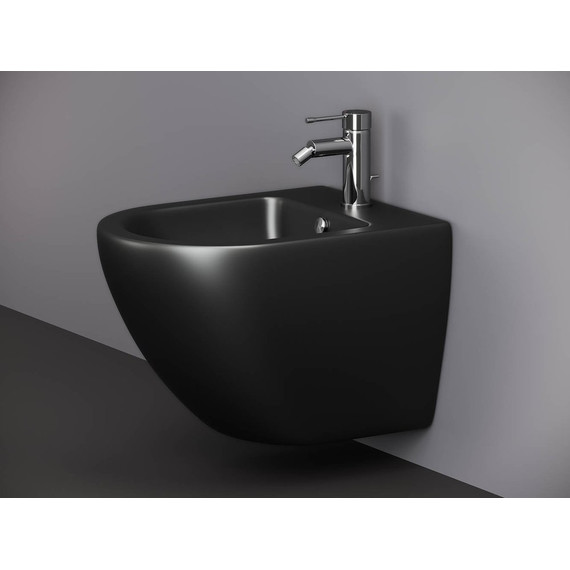 Биде подвесное Ceramicanova Metropol CN4003MB, черный матовый - фото 3