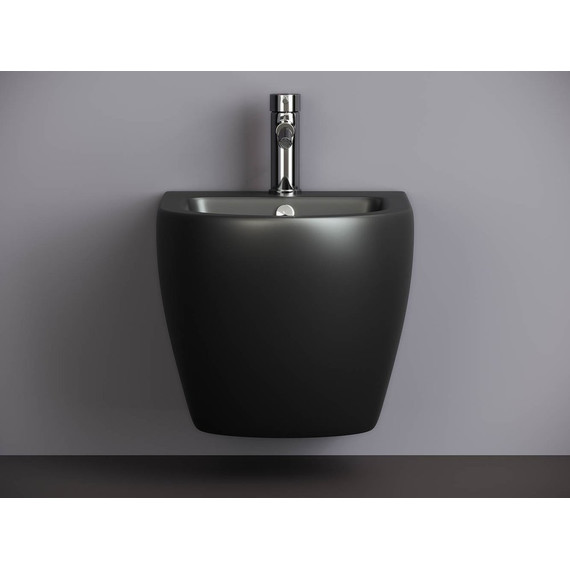 Биде подвесное Ceramicanova Metropol CN4003MB, черный матовый - фото 5