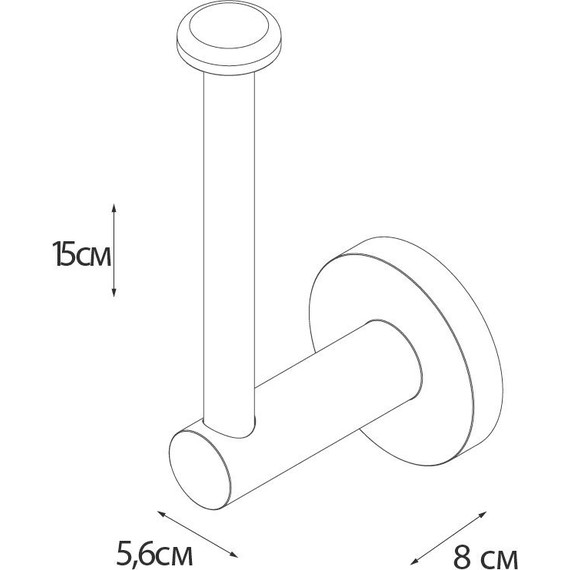 Держатель для туалетной бумаги Fixsen Hotel FX-31010B - фото 4