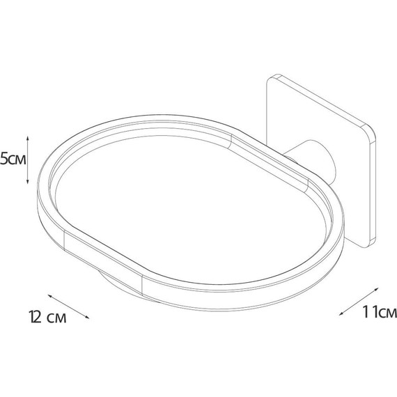 Мыльница Fixsen Round FX-92108 - фото 4