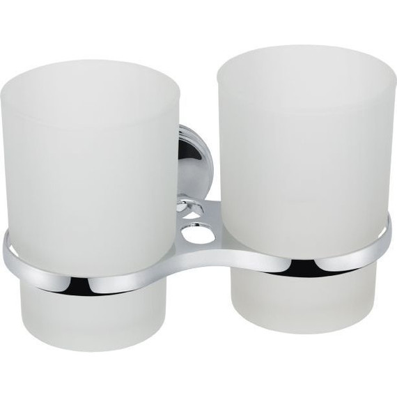 Стакан двойной для зубных щеток Fixsen Laguna GR-7807 - фото 