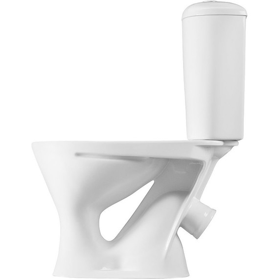 Унитаз-компакт Santeri Версия Комфорт 1.P403.3.S00.00B.F с крышкой полипропилен - фото 7