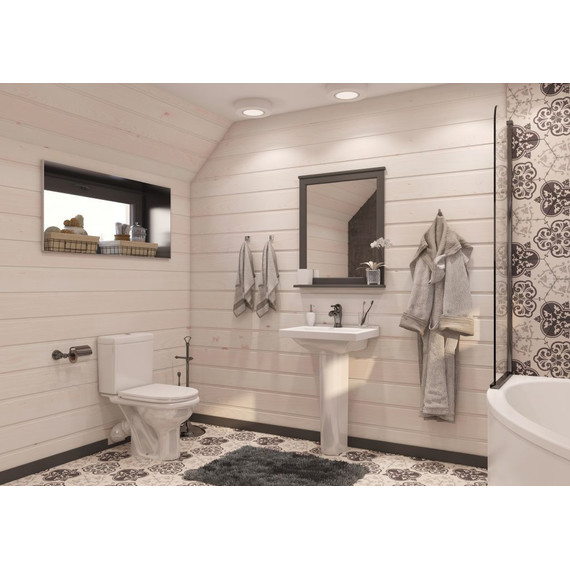 Раковина подвесная Santeri Визит 55 см 1.3115.3.S00.11B.0 - фото 6