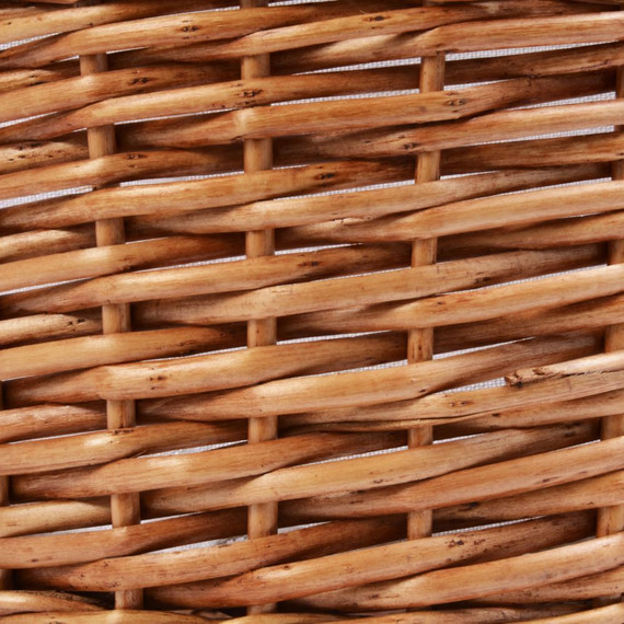 Корзина для белья WasserKraft Leine 41 см WB-350-M, цвет светло-коричневый - фото 4