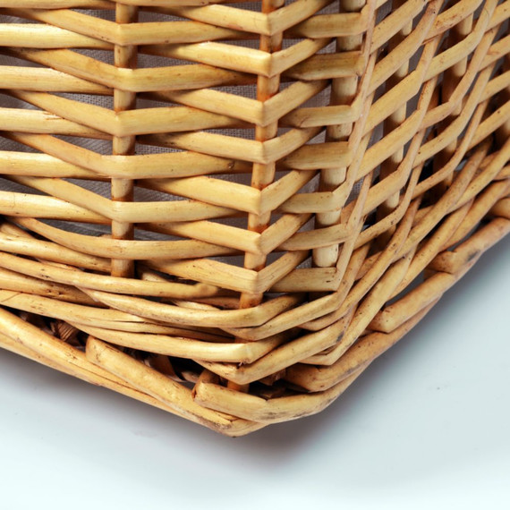 Корзина для белья WasserKraft Ammer 39 см WB-370-M, цвет светло-коричневый - фото 7