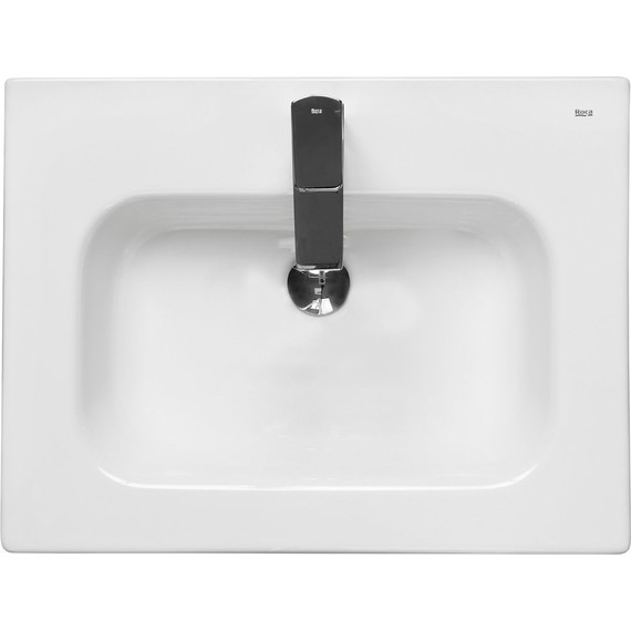 Тумба подвесная с раковиной Roca Victoria NORD Ice 60 см ZRU9302730, белый - фото 11