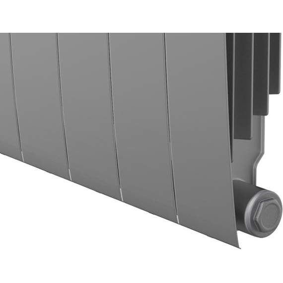 Радиатор Royal Thermo BiLiner 500 Silver Satin 320х570 мм (4 секции) - фото 3