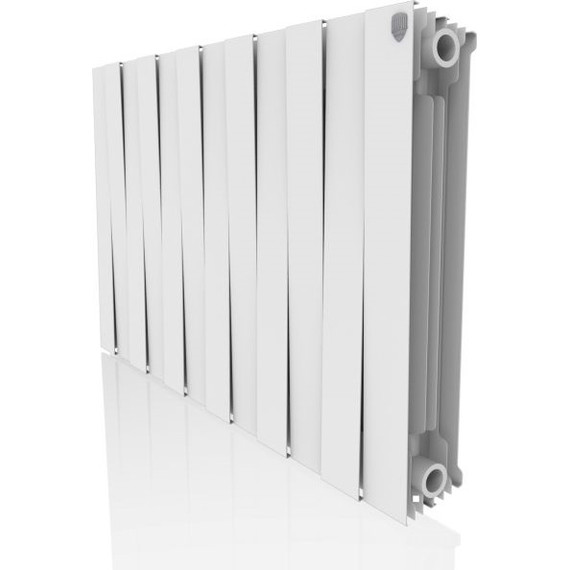 Радиатор Royal Thermo Piano Forte 500 Bianco Traffico 960х590 мм (12 секций) - фото 