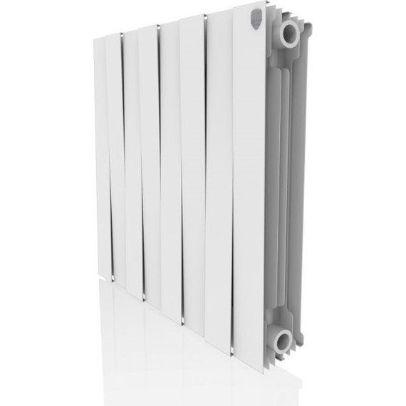 Радиатор Royal Thermo Piano Forte 500 Bianco Traffico 640х590 мм (8 секций) - фото 