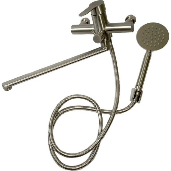 Смеситель для ванны Haiba HB22801, сатин - фото 3