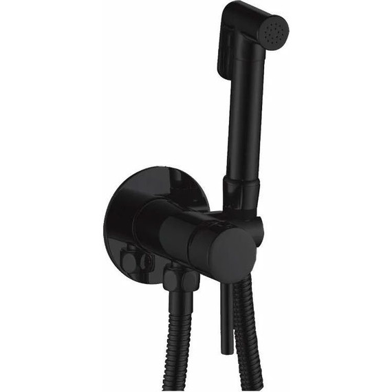 Набор для гигиенического душа Haiba HB5511-7, чёрный матовый - фото 