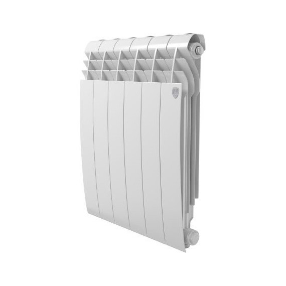 Радиатор Royal Thermo Biliner Alum 500 Bianco Traffico 480х580 мм (6 секций) - фото 