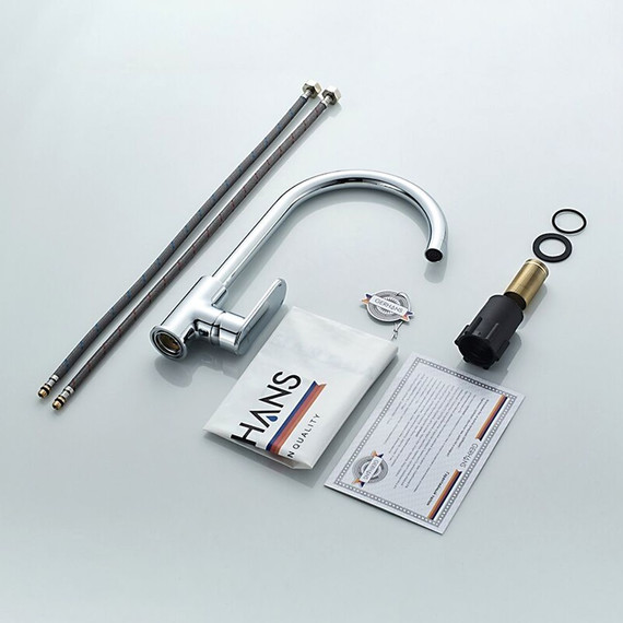 Смеситель для кухни Gerhans K14022, Цвет производителя: хром - фото 7