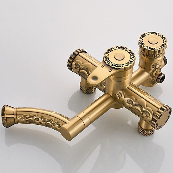 Душевая стойка Gerhans K19018, античная бронза - фото 6