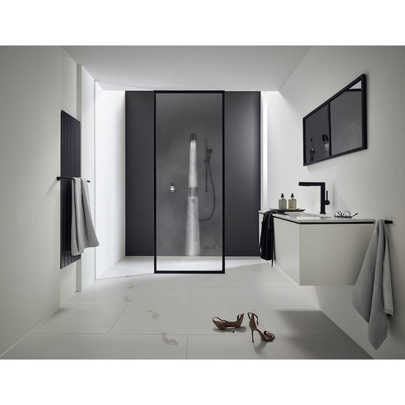 Полотенцедержатель Hansgrohe AddStoris 41747670, черный матовый - фото 2