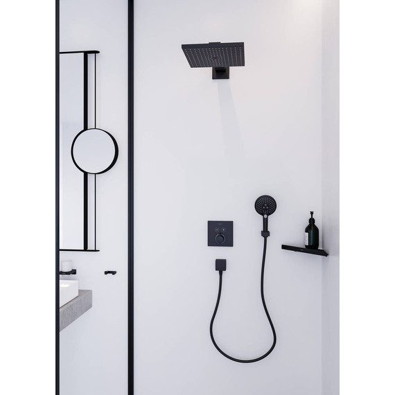 Двойной крючок Hansgrohe AddStoris 41755670, черный матовый - фото 3