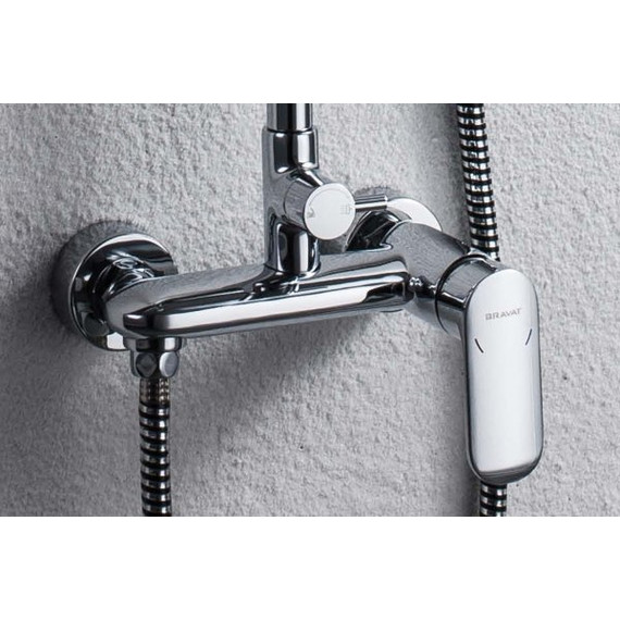 Душевая стойка BRAVAT OPAL F9125183CP-A-RUS - фото 7