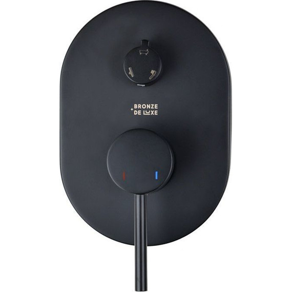 Душевая система для ванны Bronze de Luxe Scandi 14582B, черный матовый - фото 3