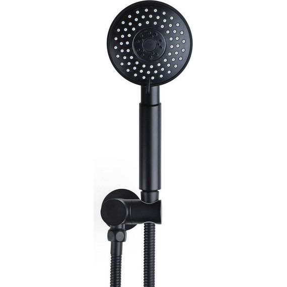 Душевая система для ванны Bronze de Luxe Scandi 14582B, черный матовый - фото 4