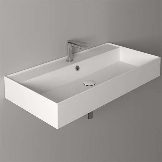 Раковина подвесная Simas Agile 91 см AG91 bi*1 - фото 