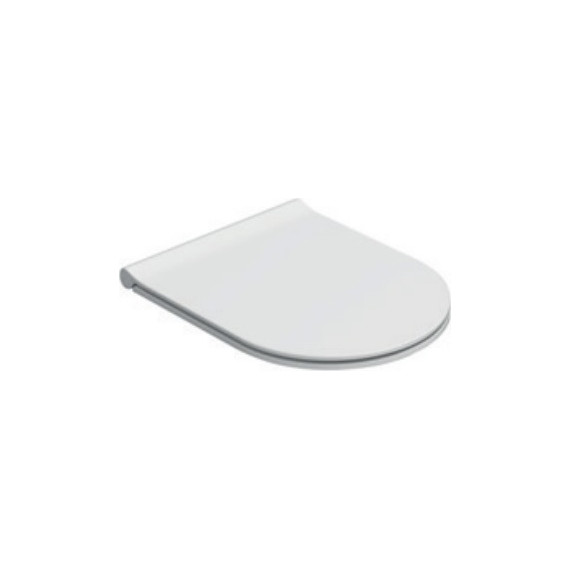 Сиденье с крышкой для унитаза Globo Mode микролифт ME020BI - фото 