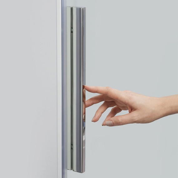 Душевое ограждение WasserKraft Alme 140x80 см 15R35 (стекло 8 мм), хром/прозрачное - фото 7