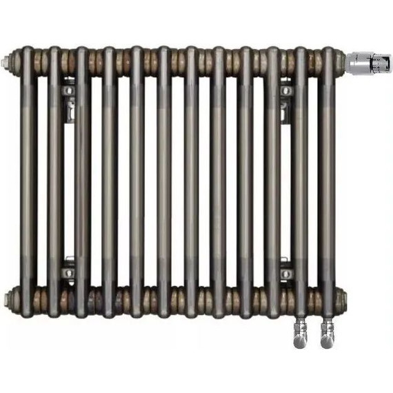 Радиатор Zehnder Charleston Retrofit 3057 580х570 мм (12 секций) нижнее подключение - фото 