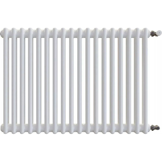 Радиатор Zehnder Charleston Retrofit 3057 850х570 мм (18 секций) боковое подключение, белый - фото 