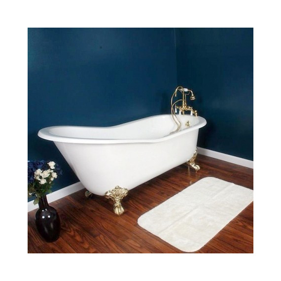 Ванна отдельностоящая Magliezza Gracia DO 170x76 см (ножки золото) - фото 3