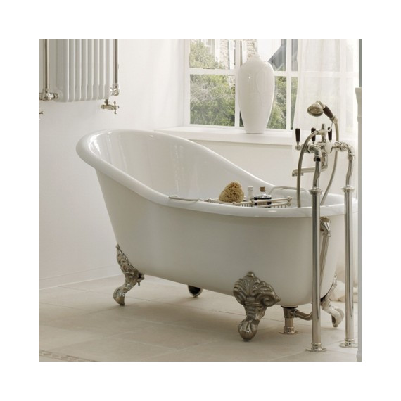 Ванна отдельностоящая Magliezza Gracia CR 170x76 см (ножки хром) - фото 5