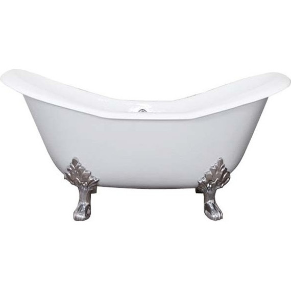 Ванна отдельностоящая Magliezza Julietta CR 183x78 см (ножки хром) - фото 