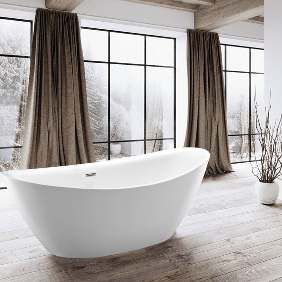 Ванна отдельностоящая Vincea 180x85 см VBT-203 - фото 2