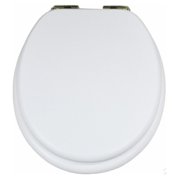 Сиденье с крышкой для унитаза Magliezza микролифт 9000B-DO, петли золото - фото 