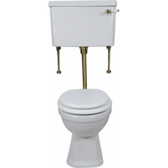 Унитаз-компакт Magliezza Retro 7009 (механизм слива бронза) - фото 7