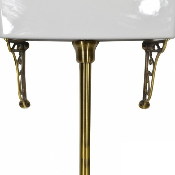 Унитаз-компакт Magliezza Retro 7009 (механизм слива бронза) - фото 9