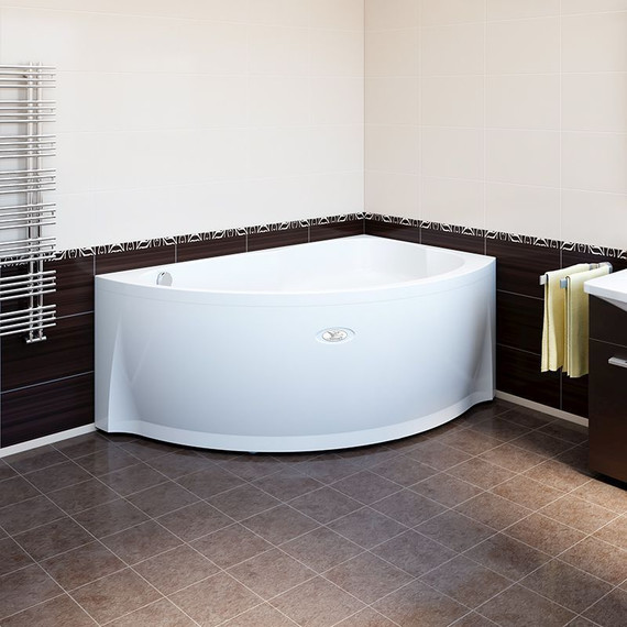 Ванна акриловая Радомир Модерна 160x100 см R (в комплекте каркас) - фото 5