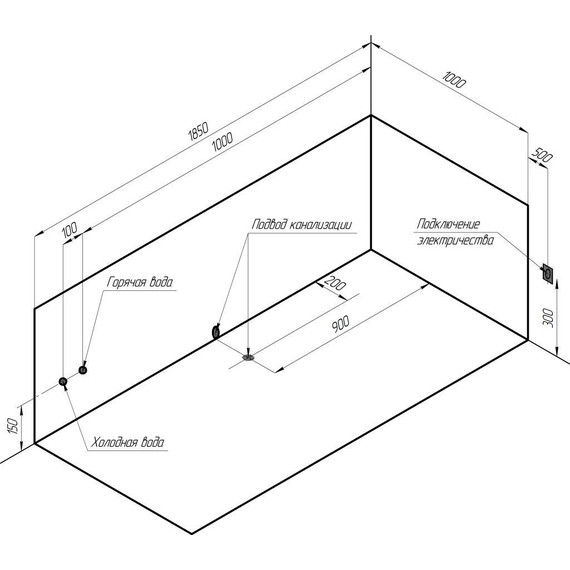 Ванна гидромассажная Радомир Хельга 185x100 см (Гидромассаж "Терапия" Gold) - фото 3